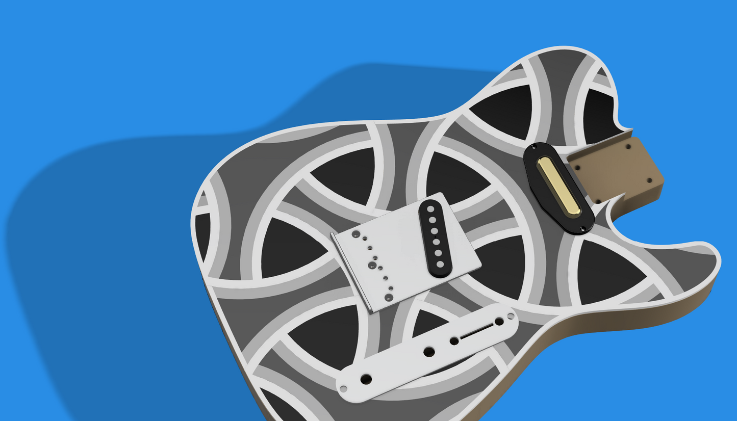 Modern Telecaster Jim Root Style