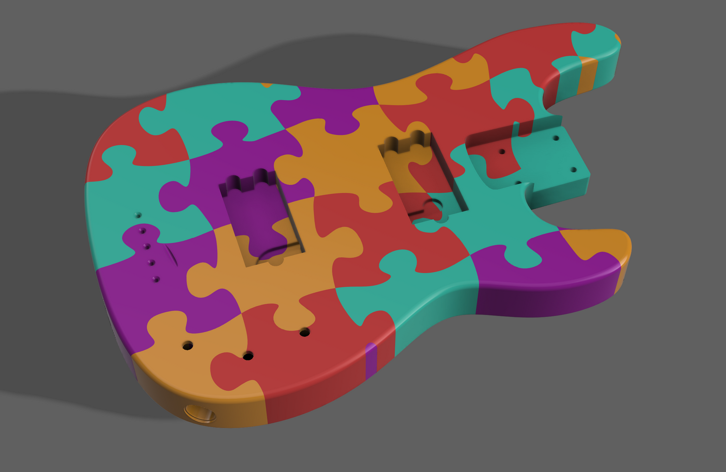 Precision/Jazz Bass and The Thunderbum bass guitar.